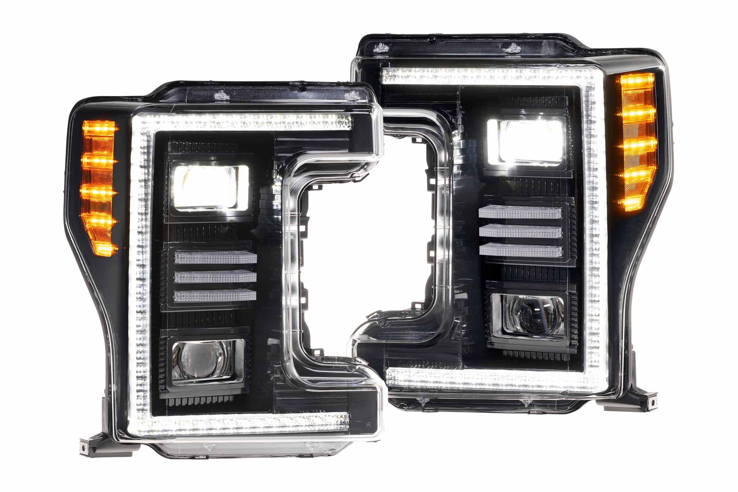 Morimoto XB Hybrid LED Headlights Ford Super Duty 17-19 | HR LF554
